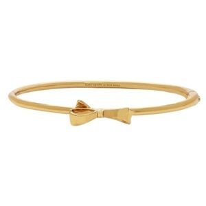 KATE SPADE • Gold Love Notes Bangle Bracelet